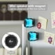 thumbnail image 4 of Altavoz Bluetooth Portátil con Luces, Altavoz Inalámbrico Impermeable de Luz Nocturna Magnético, LED de 7 Colores Auto-Cambiante, Micrófono Integrado, Emparejamiento Estéreo TWS, Mini Altavoz para, 4 of 6