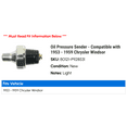 thumbnail image 2 of Oil Pressure Sender - Compatible with 1953 - 1959 Chrysler Windsor 1954 1955 1956 1957 1958, 2 of 2