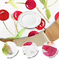thumbnail image 4 of Round Picnic Table Cloth 100% Waterproof & Oil Proof, Elastic Fitted Table Cover for 36"-44" Round Tables, for Dining, Camping, Outdoor, 4 of 7