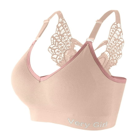 

4-pack Ladies Seamless Beauty Back Underwear No Steel Ring Sports Bra Push Up Comfortable Underwear women s lingerie naughty plus size