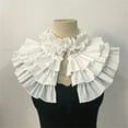 thumbnail image 6 of Yokua Elegant Detachable Layered Ruffle False Collar for Women's Clothing Accessory, 6 of 9
