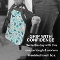 thumbnail image 6 of Lsque Sea Life Lunch Bag Lunch Box for Women Men Reusable Insulated Lunch Tote Bag,Leakproof Thermal Cooler Sack Food Handbags Case High Capacity, 6 of 9