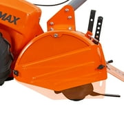 YARDMAX 18 in. Gas OHV Engine Rear Tine Tiller with Dual Rotating Tilling