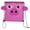 Pig, variant on Party Favor Bags for Kids Animal Drawstring Backpacks, Goodie Bags for Birthday Parties
