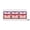 Pink and Light Pink, variant on Your Zone Kids Sliding Bin Organizer with 4 Storage Bins, White