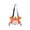 Orange, variant on Back To School Backpack Crab Beach for Students Toddler Backpack Students Summer Travel Carryall