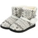 thumbnail image 1 of EeaseMX Botas de invierno con suela gruesa y elegantes, resistentes al frío y abrigadas para el hogar y el interior, color gris (talla S, para 35-36 yardas), 1 of 7