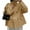 Yellow Coat for Women, variant on jtjvou Womens Short Trench Coat Oversized Double Breasted Stand Collar Cropped Jacket Fall Casual Work Outerwear Yellow M