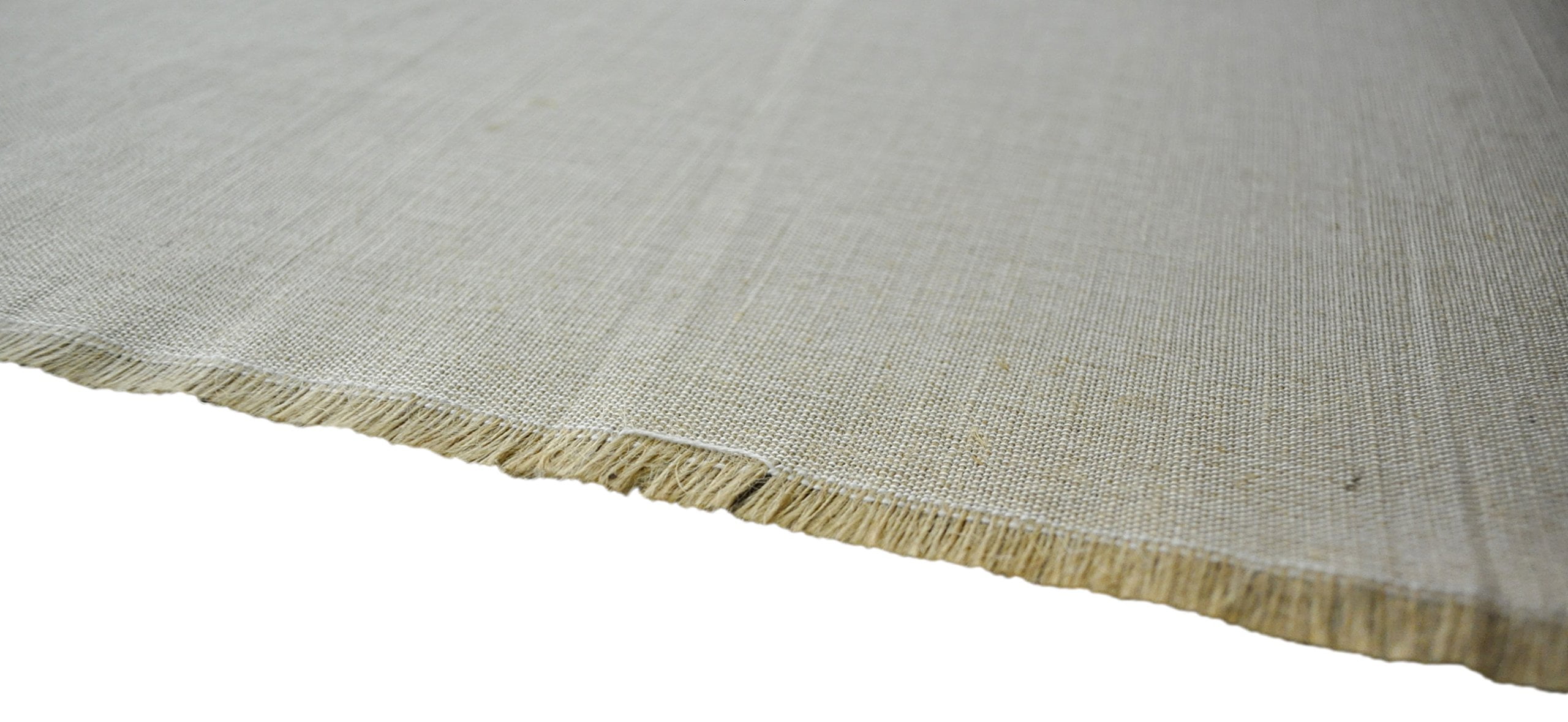 AK-Trading 60" Wide Burlap and Cotton Blend Natural Lint Free Linen Burlap Fabric for Crafts & Decoration (60" Wide x 10 Yards Long)