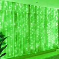thumbnail image 3 of Guirnalda de luces LED navideñas de Año Nuevo 2025, guirnalda de luces USB para cortina, decoración para bodas, fiestas, decoración de ventanas del hogar, 3 of 5