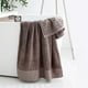 thumbnail image 5 of Hotel Bath Towel Quick Drying Soft Thick Absorbent Bath Sheet | Extra Long 55.12x27.56 in | Lightweight Fast Dry for Adults | Single Pack | Blue Brown Khaki White | 400g Cotton, 5 of 6