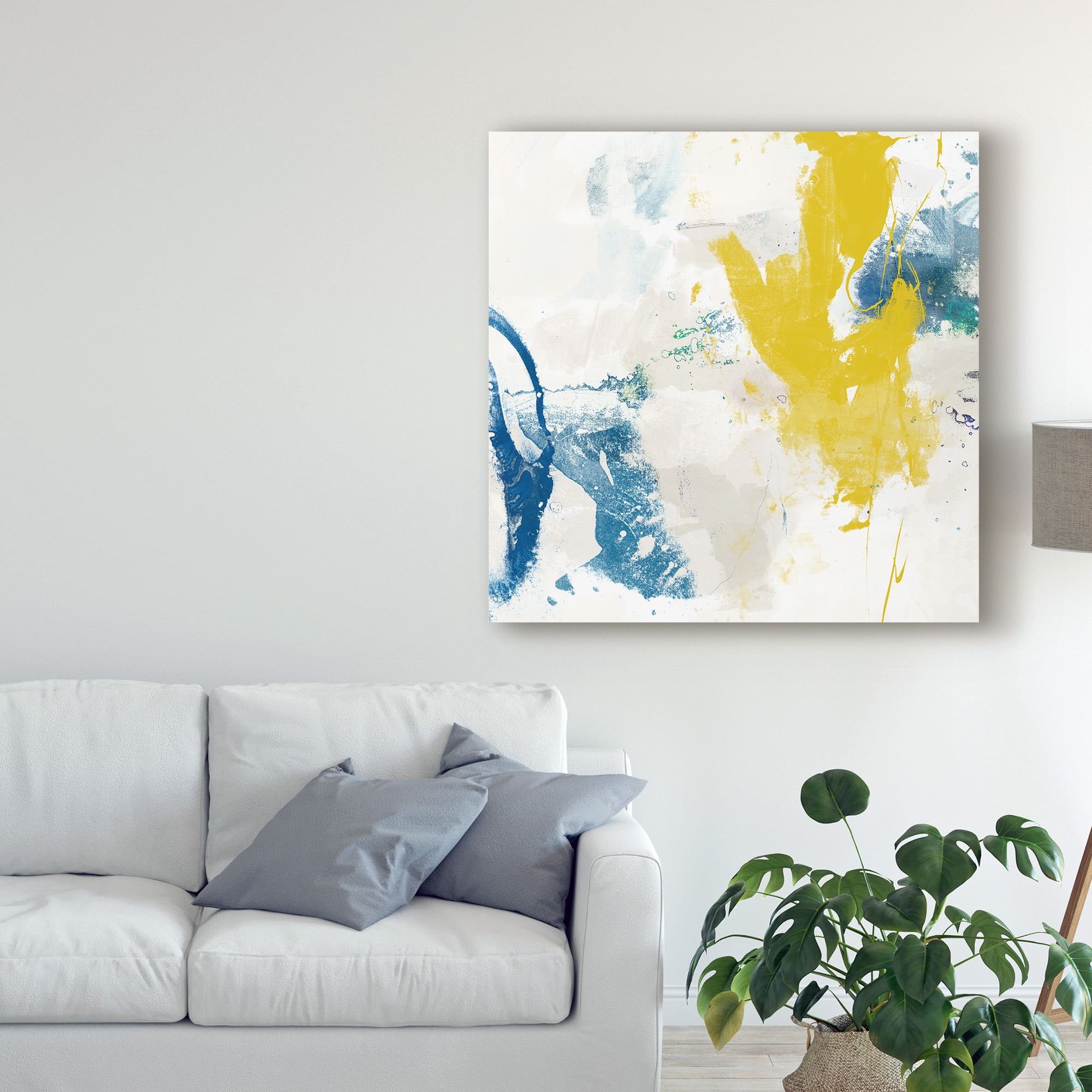 Trademark Fine Art 'Impulse I' Canvas Art by Sisa Jasper