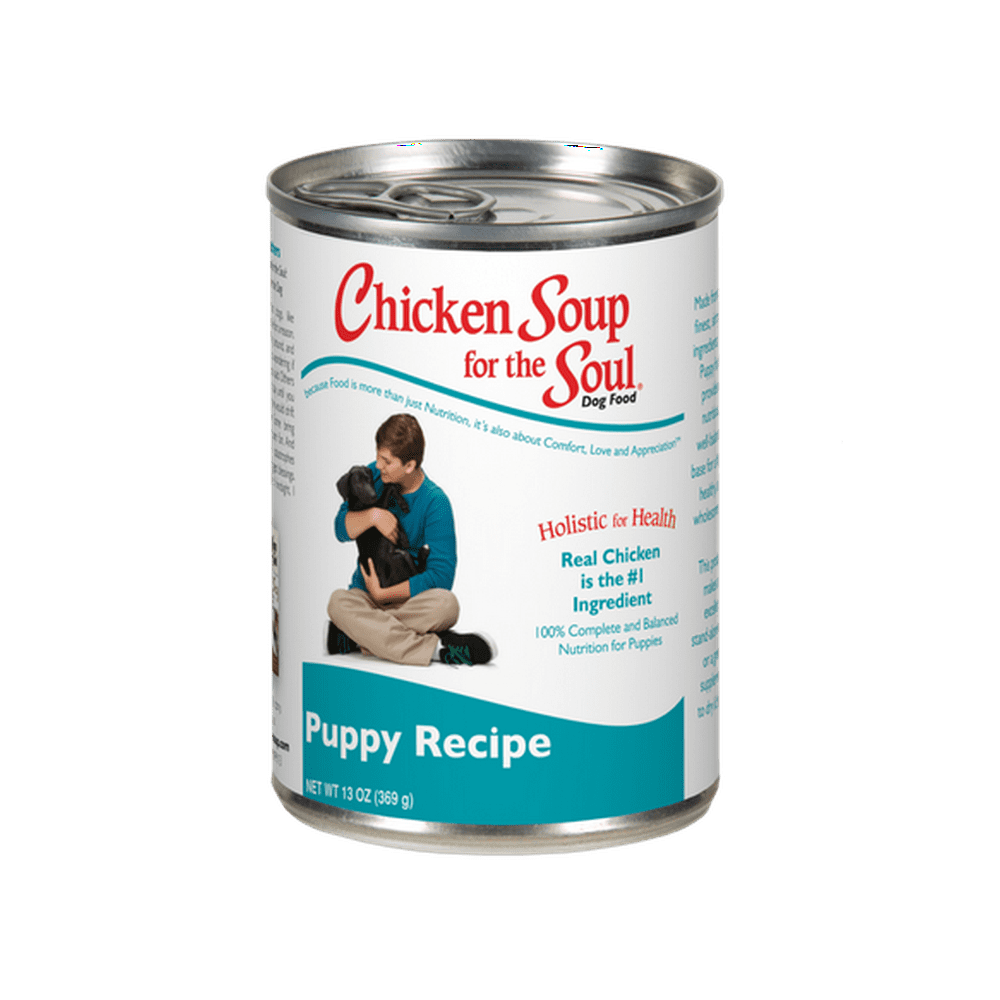 Chicken Soup for the Soul Puppy Canned Dog Food, 13.0 oz., Case of 12