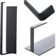 thumbnail image 4 of Srbtv-no Drilling Paper Towel Roll Holder - Wall Mounted Paper Towel Holder For Kitchen, Toilet, Bathroom - For 1 Roll - Black, 4 of 4