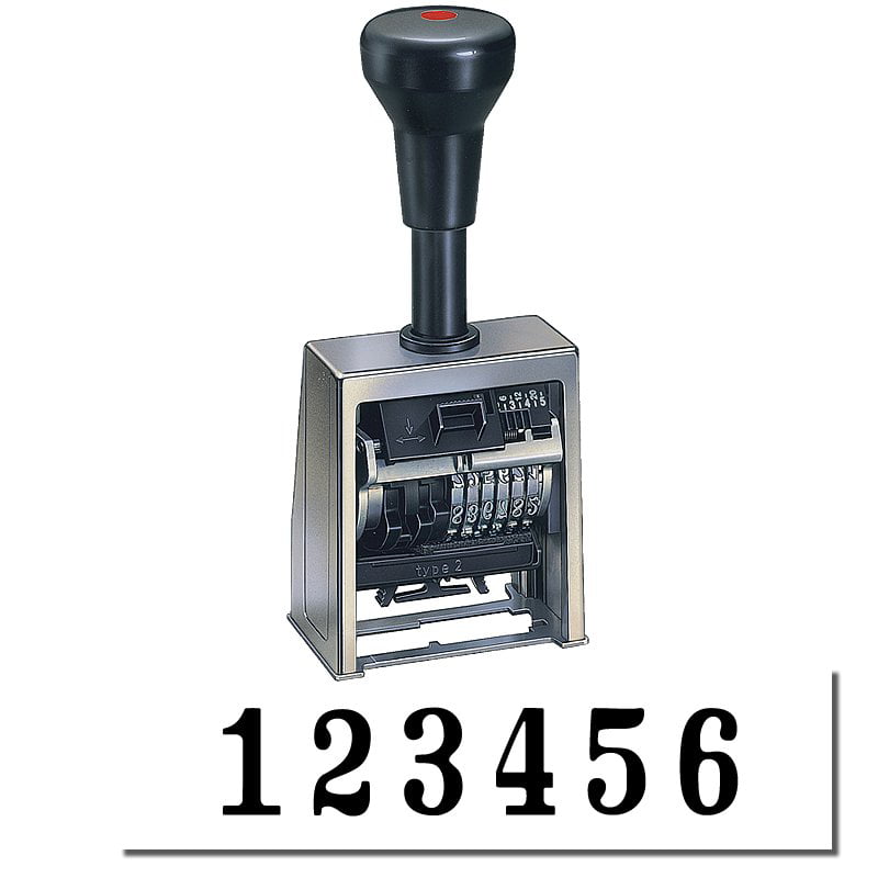 Automatic numbering stamp