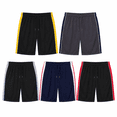 thumbnail image 5 of 5 Pack: Mens Moisture Wicking Athletic Basketball & Gym Workout Shorts with Pockets Multipack, Sizes up to 3XL, 5 of 14
