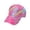 Pink, variant on Tie Dye Baseball Cap Adjustable Curved Brim Breathable Sun Hat for Men Women Summer Casual Outdoor Size:M