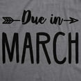 thumbnail image 4 of Maternity Due In March Funny T shirts Pregnant Shirts Announce Pregnancy Month Shirt, 4 of 9