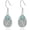 Abalone Dragonfly, variant on Filigree Earrings 925 Sterling Silver Vintage Dangle Drop Leverback Earrings with March Birthstone Bohemian Filigree Jewelry Gifts for Women