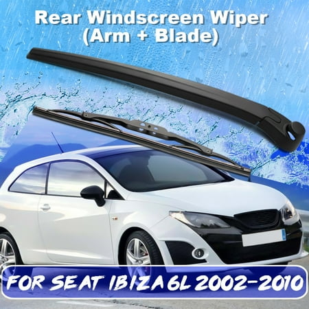 Rear Windshield Wiper >> Car Rear Windshield Window Wiper Arm Blade Set Rubber Black For Seat Ibiza 6l 2002 2010 6q6955707c Walmart Canada Rear Windshield Wiper >> Car Rear Windshield Window Wiper Arm Blade Set Rubber Black For Seat Ibiza 6l 2002 2010 6q6955707c Walmart Canada