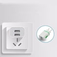 thumbnail image 4 of Dual Port Usb Charger,Wall Power Adapter,Portable Charging Plug,Lightweight Double Port Cube Usb Wall Charger Universal Portable Power Adapter Compatible With Most Smartphones Tablets,EU-Green, 4 of 8