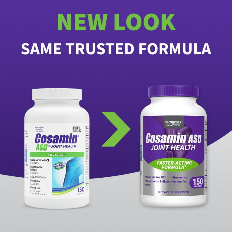Nutramax Cosamin® ASU Joint Health Supplement, 150 Capsules