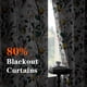 thumbnail image 5 of Cortinas opacas MYSKY HOME Floral, 160 x 160 cm, 2 paneles, color gris, 5 of 8