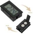 thumbnail image 3 of Shisuyan 4pcs Mini Digital Thermometer Humidity Meter Hygrometer Digital Temperature Monitor for Reptile Brooders Garden Greenhouse and Experiment use, 3 of 9