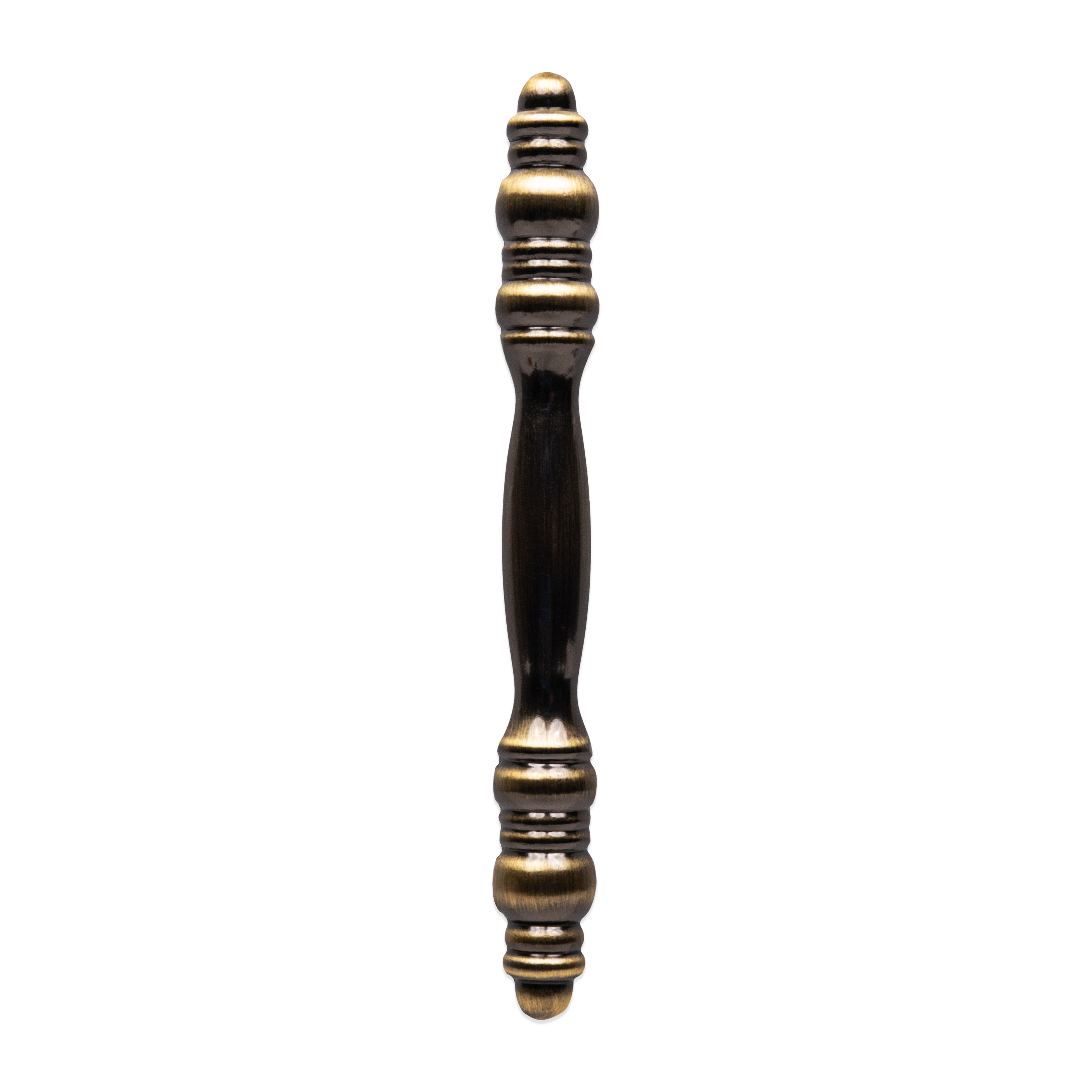 Mainstays Traditional Cabinet Pull, Antique Brass, 2 Pack photo 3
