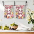 thumbnail image 3 of Sage Green Easter Bunny Kitchen Towels Set of 3, Spring Easter Eggs Chicken Dots Absorbent Dish Towels for Kitchen, Microfiber Hand Towel, Quick Drying Tea Towel for Cleaning Decorative Dishcloths, 3 of 7