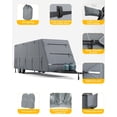 thumbnail image 6 of 27'-30' Heavy-Duty Travel Trailer RV Cover | 7-Layer Rip-Stop, UV/Water/Windproof Camper Cover with Extra Straps & Tire Covers, 6 of 7