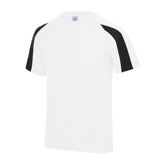AWDis Just Cool Kids Contrast Plain Sports T-Shirt
