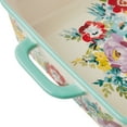 The Pioneer Woman Ceramic 9x13 Baker with Lid, Sweet Romance