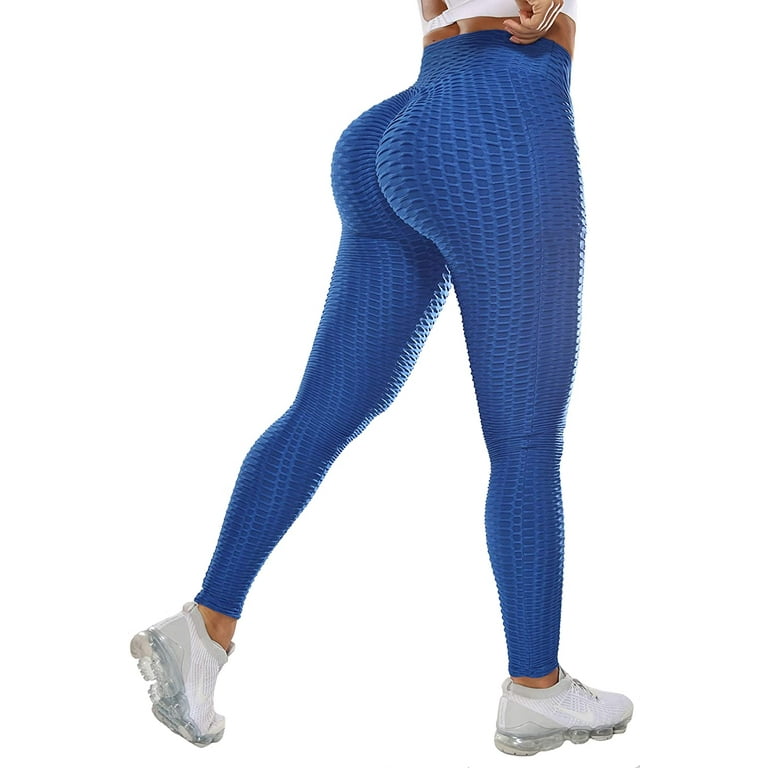 Buy COMFREE Ruched Scrunch Butt Lfiting Enhancing Leggings with Pocket for  Women High Waist Booster Hugging Defining Workout Gym Yoga Pants Booty  Popping Peachlift Textured Anti Cellulite M at
