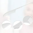 thumbnail image 3 of Peine Fino Duradero para Mujeres de 1 Pc de Unique Bargains para Cabello Rizado, Grueso, Lacio y Ondulado de Plástico Blanco, 3 of 6