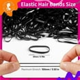 thumbnail image 6 of Hair elastic band, rubber band, soft elastic band, braided hair, 6 of 6