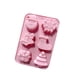 thumbnail image 2 of Juego de moldes navideños para hornear | Molde grande de silicona antiadherente multiforma para mini pasteles, chocolates, gelatina, jabón y velas | Apto para horno, congelador y microondas | Molde, 2 of 6