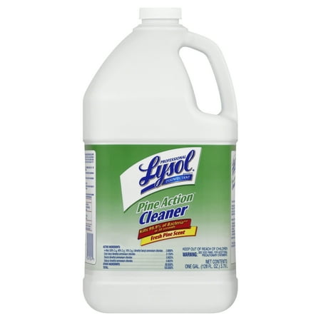 Professional Lysol Pine Action Cleaner, Concentrate, 1 Gallon