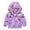 Purple, variant on LIJCC Spring, Autumn and Winter Casual Style Printed Thin and Fashionable Hooded Jacket for Boys and Girls, Boys and Girls Small Children Spring Fall and Winter Casual Wind Printing Light Fashion