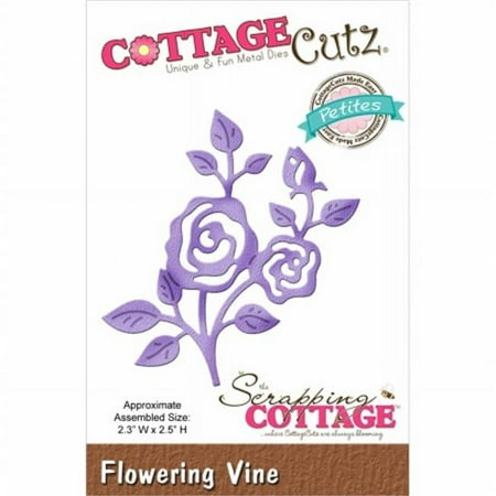 CottageCutz CCP015 Petites Die 2.3''X2.5''-Flowering Vine