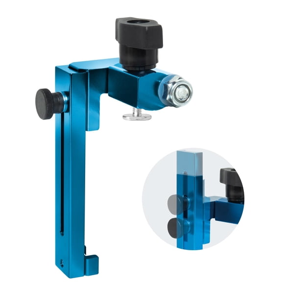 POWERTEC Butée Réglable de 1 Pouces à 3-1/2 Pouces, butée de Rail en T à Base Courbée en Instance de Brevet pour Scie à Onglet, Scie à Table, Perceuse, Table de Défonceuse, Jauge d'Onglet