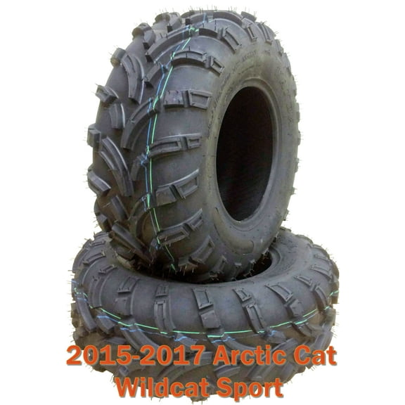 26x8-12 ATV Front Tires Set for Sport UTV 15-17 Arctic Cat Wildcat Sport