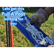 Pull A Post Fence Removal Tool – Use Jack or 4x4 Lever to Remove Broken Fence Posts Fast