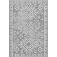 thumbnail image 2 of Addison Rugs Mayfield Washable Transitional Aztec Ash Rectangle Rug, 5' x 7'6", 2 of 6