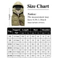 thumbnail image 6 of FEOYA Kids Puffer Sleeveless Jacket Toddler Winter Vests Boy Outdoor Vest Girls Hooded Vest Down Waistcoat Gilet Outerwear with Pockets Bodywarmer Cotton Padded for 8-9 Years, 6 of 6