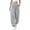 #1-Gray, variant on Patlollav Women's Lounge Pants with Pockets Solid Elastic Waist Trousers Long Straight Pants