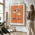 thumbnail image 4 of solo - Illustration Whimsical Humor Animal Surrealism Minimalist Pop Art Unframed Wall Art Print 11 x 14 inches, 4 of 81