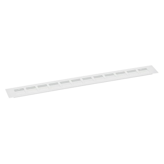 Air Vents Cover, 1Pcs 500 x 50mm Aluminum Alloy Mesh Air Return Vent Cover, Louvered Ventilation Grille (Silver)