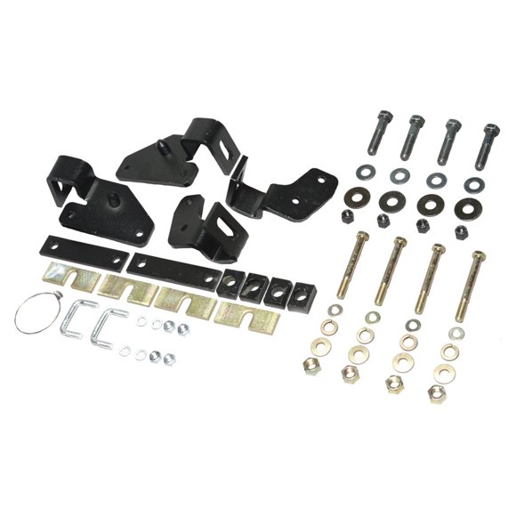Convient aux 2004-2014 Ford F-150 Husky Towing Kit de Montage d'Attelage de Remorque à Cinquième Roue 31564 Support 4 Pcs; à Pince; Aucune Perceuse Requise