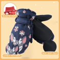 thumbnail image 3 of Kids Winter Snow Gloves Baby Boys Waterproof Ski Mittens Girls Windproof Warm Glove, 3 of 4